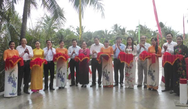 At the inauguration ceremony -Photo: SGGP