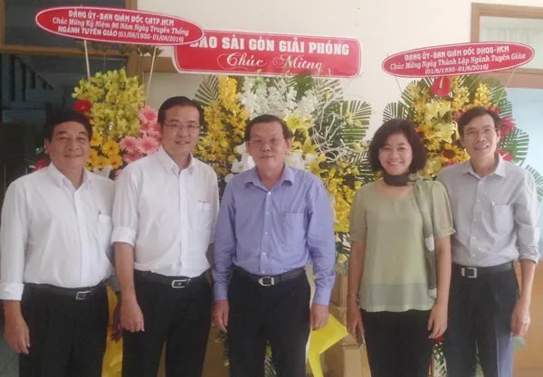 Nhiều cơ quan, đơn vị chúc mừng Ban Tuyên giáo Thành ủy TPHCM