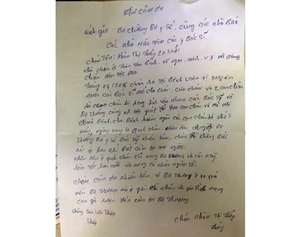 Người nhà bệnh nhân muốn “biếu” gà và rượu Bộ trưởng Y tế