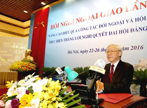 Hoạt động đối ngoại góp phần xứng đáng nhiệm vụ giữ vững chủ quyền, thống nhất và toàn vẹn lãnh thổ đất nước