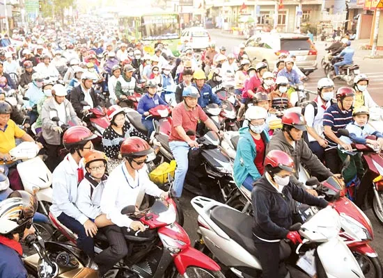 Chen chúc vào nội thành