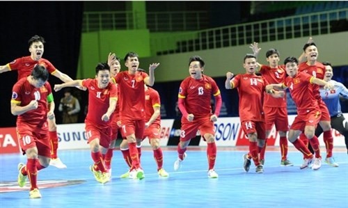 Vietnam national futsal team (Photo: vietnamnet.vn)