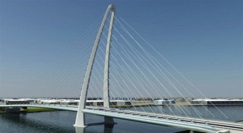 The HCM City People’s Committee has asked for permission from the government to appoint investors for the Thủ Thiêm Bridge 4 project under the BT (build-transfer) model. — Photo motthegioi.vn