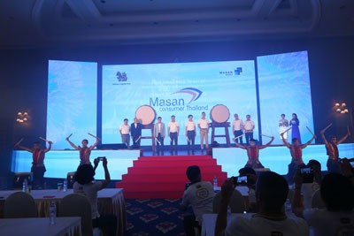 At the launching ceremony (Photo: Coutersy of Masan)