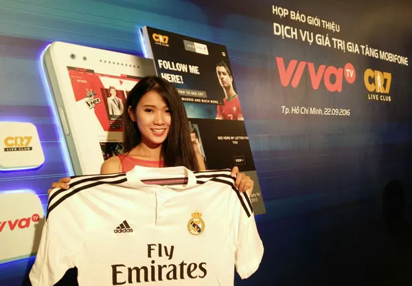 MobiFone ra dịch vụ CR7 và dịch vụ VivaTV