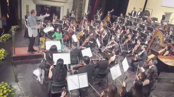 “Cụ rùa” gây ấn tượng mạnh tại lễ khai mạc Festival Âm nhạc Mới Á-Âu ảnh 2
