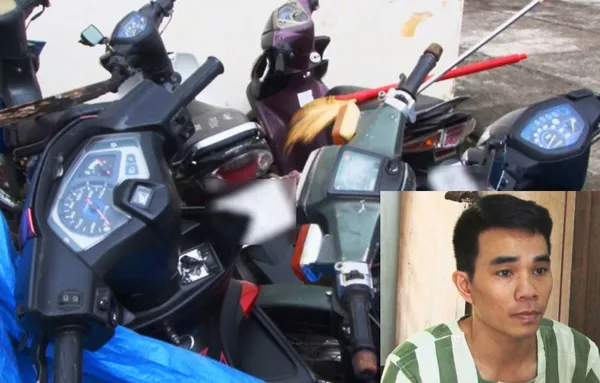 Khởi tố đối tượng gây ra hàng loạt vụ trộm xe máy
