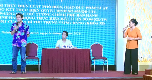 Phổ biến pháp luật đến đồng bào các dân tộc thiểu số