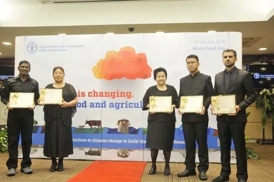 Bà Phạm Thị Huân được FAO vinh danh