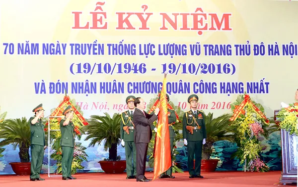 70 năm Ngày truyền thống lực lượng vũ trang thủ đô