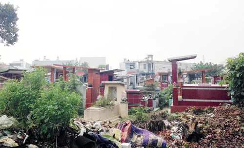 Nghĩa trang trong khu dân cư