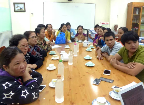 Tiểu thương phản đối di dời chợ Long Xuyên