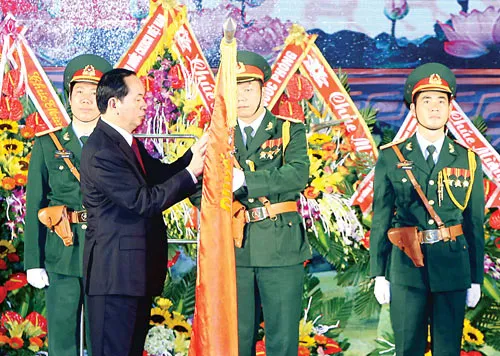 Quân khu 2 đón nhận Huân chương Quân công hạng nhất