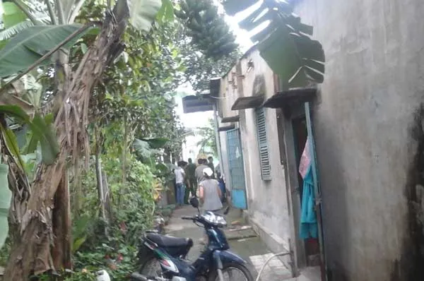 Thực nghiệm hiện trường vụ cựu sĩ quan bị giết, cướp tài sản