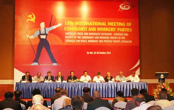 Khai mạc Cuộc gặp quốc tế các đảng cộng sản và công nhân lần thứ 18