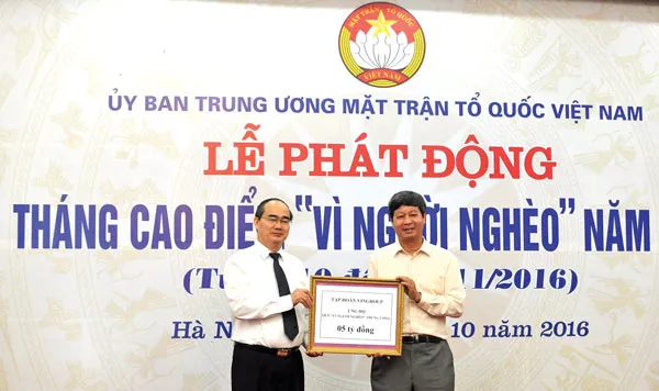 Vingroup tài trợ 300 tỷ đồng phẫu thuật từ thiện cho các đối tượng chính sách