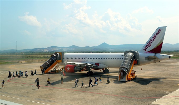 Chu Lai Airport in Quảng Nam. (Photo: VNA/VNS)