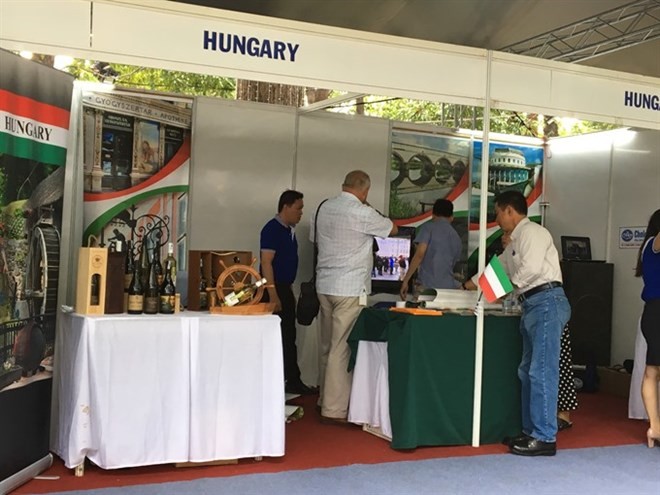 A booth from Hungary at the HCM City (Source: VNA)