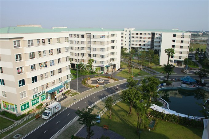 Part of Dang Xa low-cost housing project in Hà Nội’s Gia Lam District.— VNA/VNS Photo Tuấn Anh