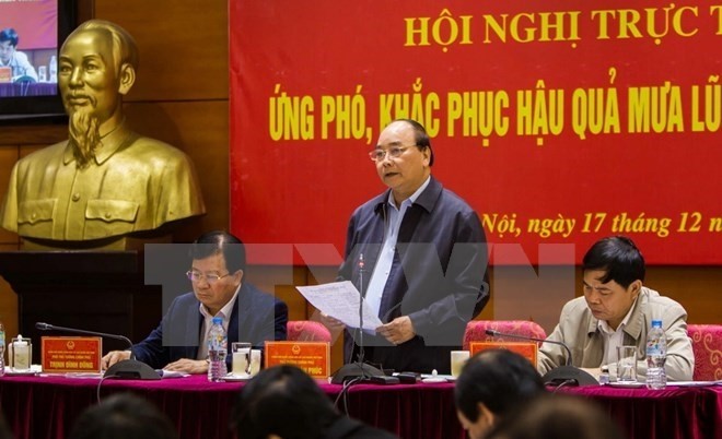 Prime Minister Nguyen Xuan Phuc addresses the event (Photo: VNA)