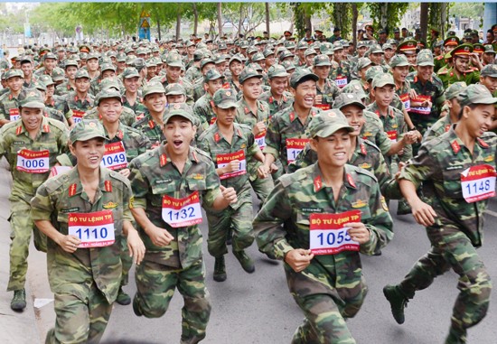 over 2,000 athletes join in the event