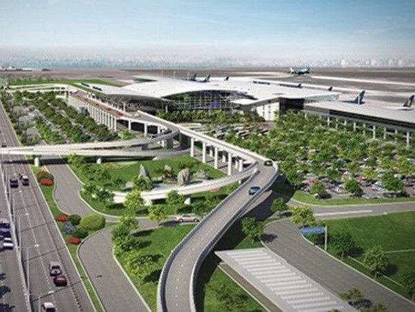 A design entry of Long Thanh international airport (Photo: VNA)