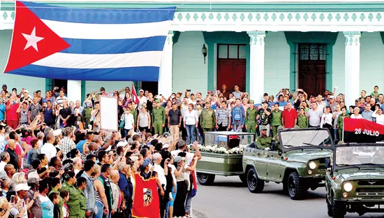 Lãnh tụ Fidel Castro an nghỉ bên cạnh Anh hùng Jose Marti