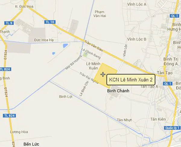 Thành lập Khu công nghiệp Lê Minh Xuân 2