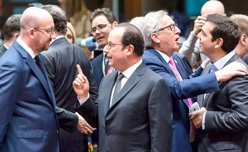 Châu Âu khép lại một năm khó khăn