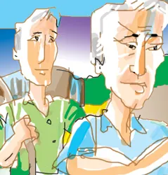 Thăm bạn trên đồi