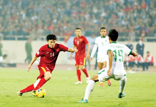 Football player Luong Xuan Truong