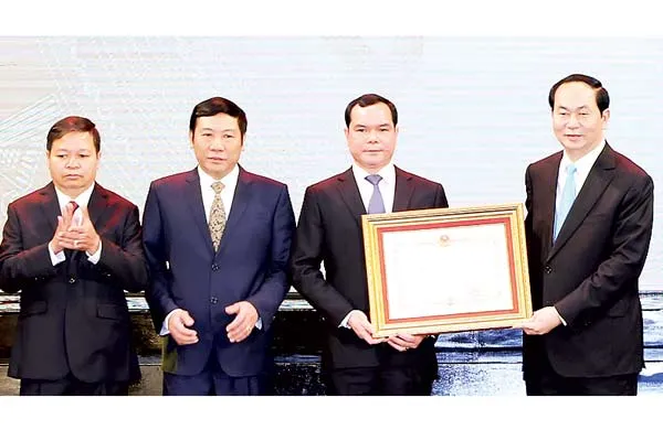 Chủ tịch nước Trần Đại Quang dự kỷ niệm 20 năm tái lập tỉnh Hà Nam