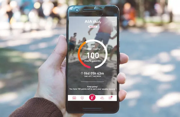 AIA thêm ứng dụng AIA Vitality trên di động