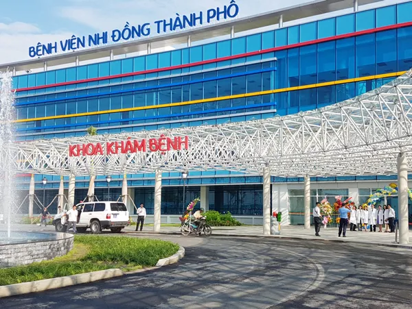 Bệnh viện Nhi đồng Thành phố chính thức đi vào hoạt động