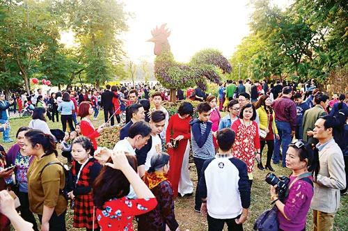 Khắp nơi tưng bừng đón xuân