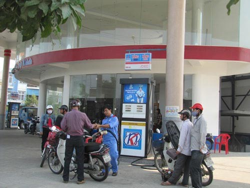 A filling station in HCMC (Photo: SGGP)