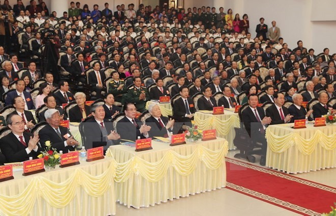 Delegates at the ceremony (Photo: VNA)