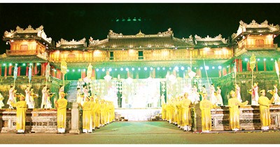 Hue Imperial Citadel will open at night (Photo: SGGP)
