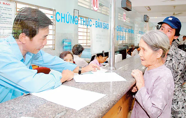 Hoàn thành các mục tiêu cải cách hành chính là nhiệm vụ đột phá trong thực hiện Chỉ thị 05 của Bộ Chính trị