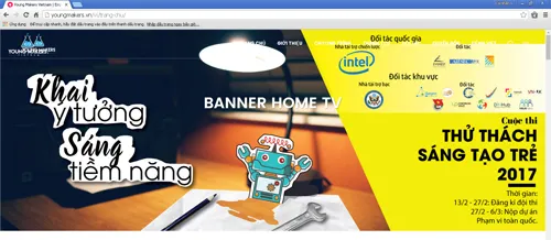 Cuộc thi “Thử thách sáng tạo trẻ”