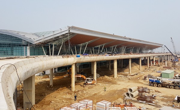 The terminal on the progress (Photo: SGGP)