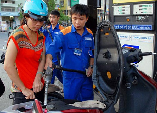A filling station in HCMC (Photo: SGGP)