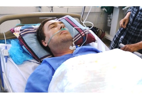 The foreign tourist in the general Hospital in Lai Chau Province ( Photo: SGGP)