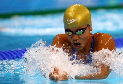 Swimmer Nguyen Thi Anh Vien (Source: VNA)