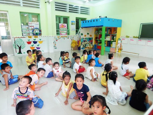 More kids infect with mumps and chicken pox in Ben Tre Province (Photo: SGGP)