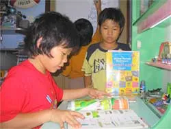 Cho mắt con sáng khỏe