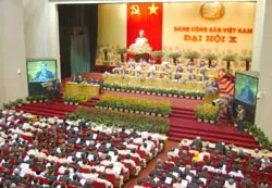 Khai mạc trọng thể Đại hội đại biểu toàn quốc lần thứ X của Đảng