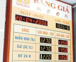 Vàng sẽ giảm giá?