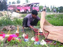 Tài xế trình diện cơ quan điều tra