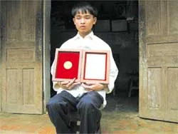 Cậu bé mù và giải thưởng quốc tế